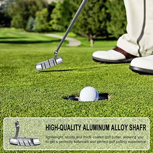Rechtshandige Golfputter, 34 Inch Afnembare 3-delige Roestvrijstalen Putterclubs Accessoires voor Kinderen, Volwassenen 4