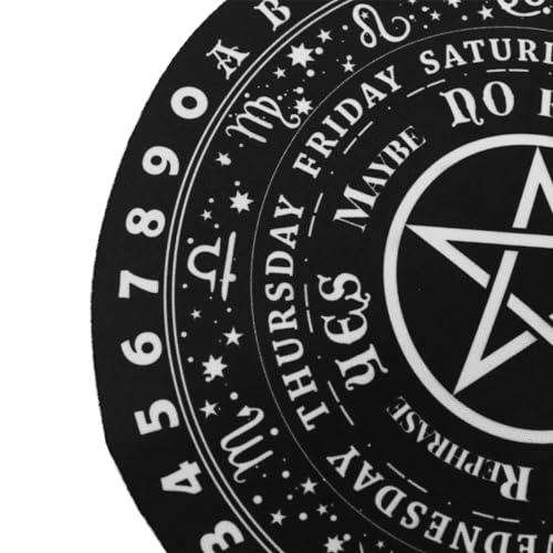 Sea Star Pendulum Board Dowsing Rod Divination Board ronde Metafysisch Bericht Board Witchcraft Wiccan Altar Beginner Hekserij Supply 4