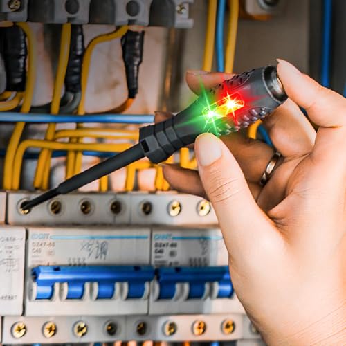 2 Piece Spanning Tester Elektrische Detector Schroevendraaier Testers met Neon Tube 4