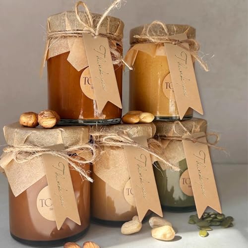 Cadeaulabels, verpakking van 100, 7 x 2 cm, Kraftpapier, Bedankt Cadeau met 20 m Cord, Labels, Hanger, Gepersonaliseerde prijsetiketten, Papieren hangers, Beschrijvingen, Cadeaus, Bruiloft Decoratie, 300 4