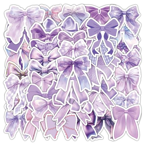 De Butterfly Stickers voor tieners en volwassenen, 50 stuks, Bow Vinyl Sticker Set, Auto, Motorfiets, Fiets, Skateboard, Snowboard, Bagage, Laptop, Koffer, Helm, Motorfiets, Computer