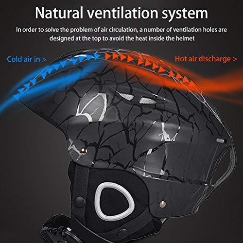 Skihelm verstelbaar lichtgewicht volwassen fietshelm 5