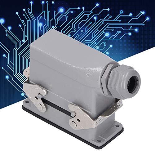 16 Contacten Heavy Duty Connectors, 16 Core Double Buckle Ejector, Side-Out Industrial Waterproof Aviation Socket