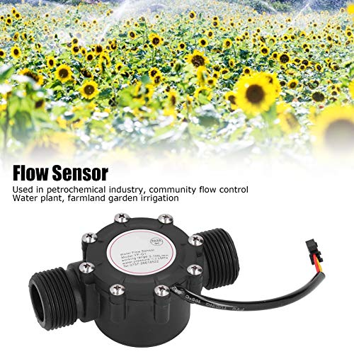 Stroomsensor, waterstroommeter Meter Halmeter G1 in male thread Zwembad DC3-24V YF ‐ G1 1-100L / min