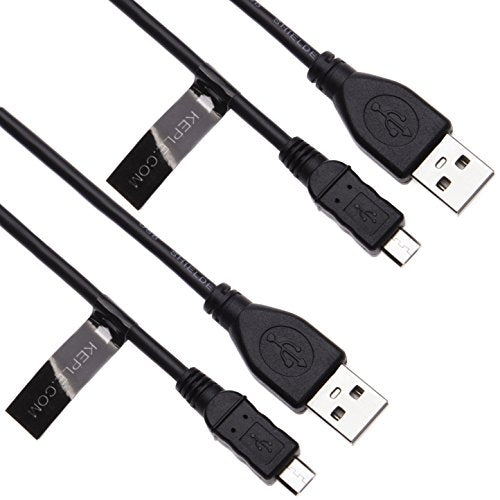 (2x Pack Compatibel met Sony (PS4) XBOX ONE Steam Razer Wildcat Controller Joystick Opladen en USB afspelen Kabelkabel extra lang duurzaam lood (3m/10ft)