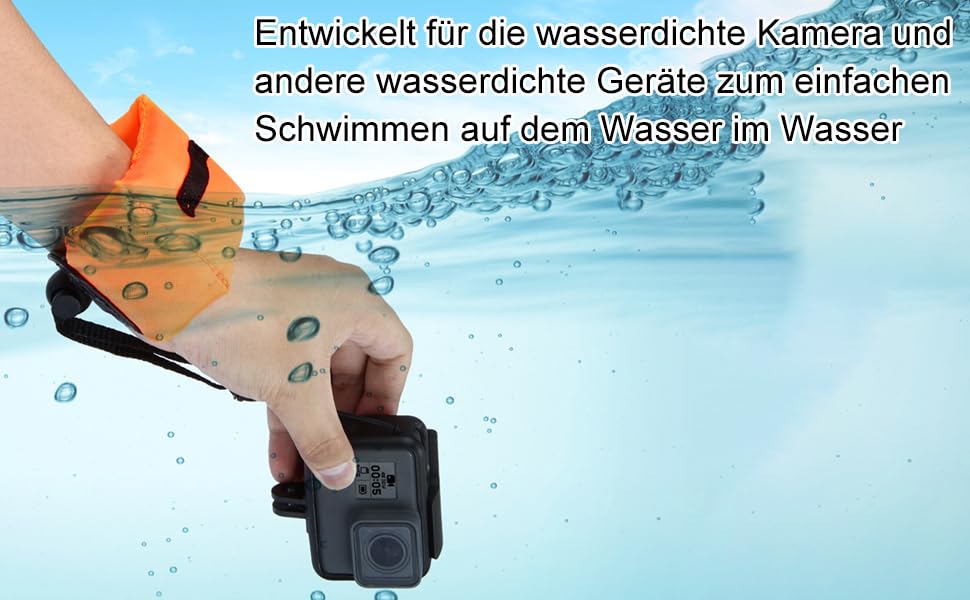 Camera drijvende polsband duiken drijvende polsband duiken Zwemmen drijvende hand polsband voor actie