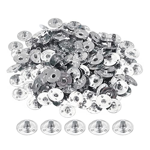 12,5mm metalen kaars Wick, Supporter, Tabs, 150st Kaarsen Wick Stand voor Kaarsen maken ambachten, Zilver