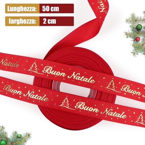2 cm Cadeaudoos voor Kerstfeest in het Italiaans