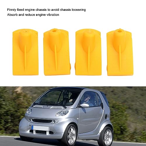 Undertray Mount Clips Set voor Smart Fortwo W450 W451 modellen, 8PCS Motor Base Schroef Clip A0019913970 Yellow Undertray Montage Clips Vervanging 3