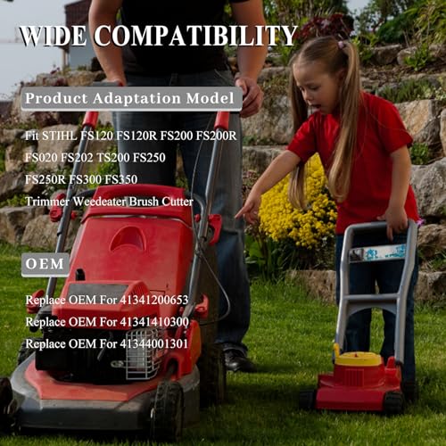 Carburator ontsteking Coil Air Filter Fuel Line Kit voor STIHL FS350 FS300 FS250 FS250 TS200 FS202 FS020 FS200 FS120 R Strijktemmer 3