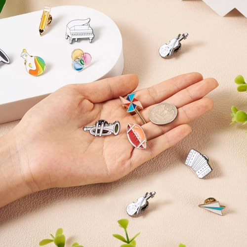 Cartoon Enamel Brooch Pins Set Metalen Legering Enamel Pin Badges voor rugzakken Kledingtassen Accessoires DIY Crafts 5