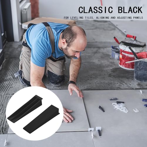 30Pcs Plastic Fence Panel Wedges, Tile Leveling Invoegen Locator Stop met Herbruikbare Spacers en Rattling Sound Stoppers 5