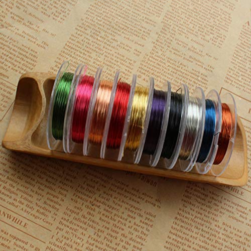 Koperdraad 0.3mm Craft Draad sieraden Draad voor ambachten, Kleurrijk 3