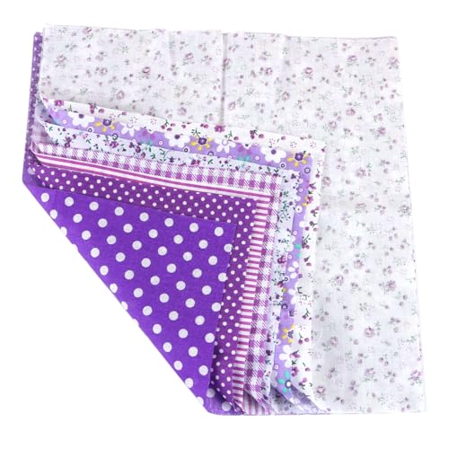 35 kleuren patchworkstof 25x25cm vierkanten katoenen bundel doeken voor naaien quilten doe-het-zelf,handgemaakte stoffen,scrapbooking(willekeurige kleuren)