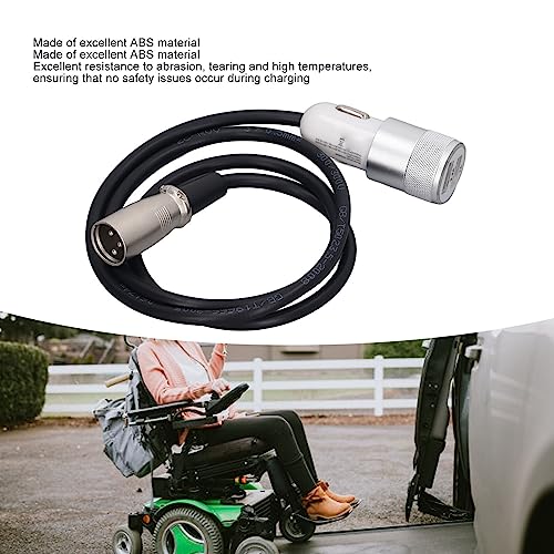 Oplaadkabel voor Rolstoeljoystickcontroller, Oplaadkabel voor Elektrische Rolstoeljoystickcontroller, Snelle Oplaadlijn voor, Vervangende Batterijen