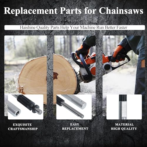 Oliepomp Worm Gear Pinion Oil Kit voor Husqvarna 340 340E 345 345E 350 445 445E 450 450E 353 359 346XP kettingzaag 503931801 4