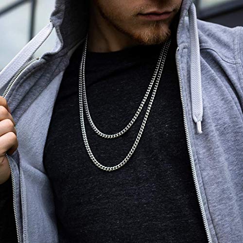 Sieraden Roestvrij staal 6-14mm Miami ketting, Dikke Cubaanse Link voor mannen en vrouwen, Hip Hop sieraden met Gift Box 46, 51, 55, 61, 66, 71, 76 Cm