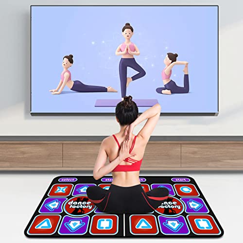 Elektronische dansmat voor kinderen meisjes muziek Dansmat met USB en afstandsbediening draadloos dubbel Dans Mat muziek spel voor kinderen jongens meisjes volwassenen standaard 4