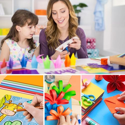 25 vellen Gekleurd kopieerpapier A4 Printerpapier 80gsm lichtpaars voor Office Printing, kopieerdocumenten, uitnodigingen, formulieren, kunstprojecten 5