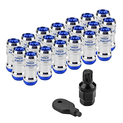 Schroef M12 X P1.5 auto Racing Lug Wiel Noten voor de meeste aftermarket Wielen (Blauw) Auto