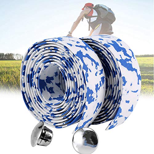 Kleurrijke fiets handvat Band Non-slip Fiets Road Bike Onderdelen Racing Handvat Bar Strap 2 staafpluggen 3