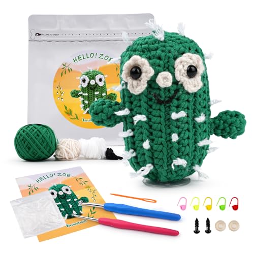 Zoe haak set voor beginners Complete Amigurumi starter set met video tutorials voor kinderen en volwassenen