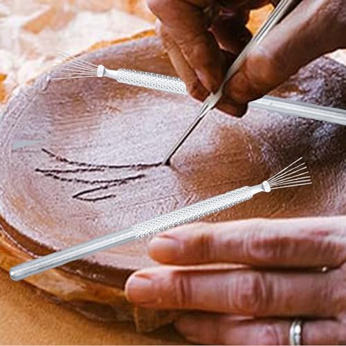 15 Stuks Beeldhouwkunst Potter Schraper Cutter, Zachte Rubber Pottery Rib, Modelling Clay Sculpting Tools Kits, voor ambachten, Beeldhouwkunst, Artiesten, Beginners 5