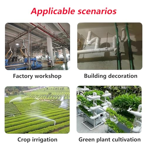 2 stuks PVC Pipe Fittings, 25mm x 1/2 inch Man Thread Pipe Fittings Adapter Connector, voor PVC Hookah Accessoires (Slip to Male Thread) 5