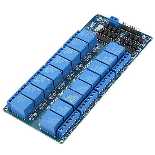 12V 16-kanaal relais module met optocoupler bescherming laag niveau trigger
