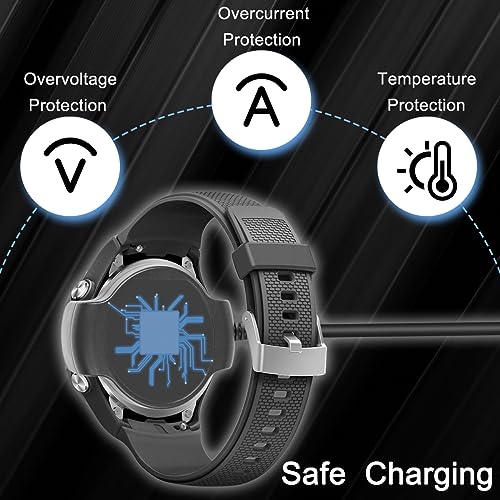 Oplader voor Huawei Watch 2/2 Pro, USB Charging Doctor Cable, Smart Watch Accessoires, Vervangingskabel opladen, Magnetische Base, 1 meter 4