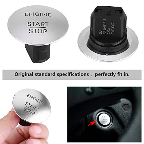 Keyless Startknop Startknop Stoppen Drukknop Motorontsteking Switch 2215450714 Ontstekingsschakelaar Drukknop Start, populair 3