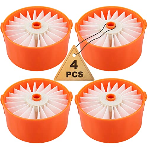 4 pakketfilterelement voor zwart + DECKER BSV2020 BSV2020G BSV2020WAPB Draadloze stofzuiger accessoire