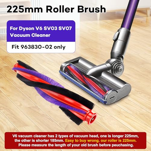 225mm Rollerborstel 963830-02 Voor DYSON V6 SV03 SV07 Stofzuigeronderdelen