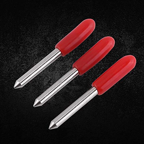 15 stuks Cutter Blade 45° Vinyl Plotter Mes Cutter Red Cap Roland Lettering Mes 45 graden Plotter Cutter Roland Vinyl Cutter 3