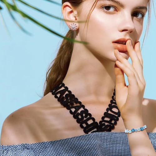 330Stuks 3 Styles Sneeuwvlok kralen, Kerstmis Polymer Klei kralen schattig blauw wit Kerstmis Flat Lose Spacers voor sieraden maken DIY armband ketting Ambacht Supplies Party Decor 5