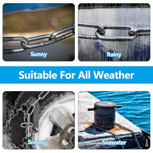 Staal ketting Verkocht door de Metre, 10 m metalen ketting, diameter 1,5 mm ketting Roestvrij staal, roestvrij staal ketting Verkocht door de metre, ronde stalen ketting, sterk voor hanglampen, zandzak, hangstoel 5