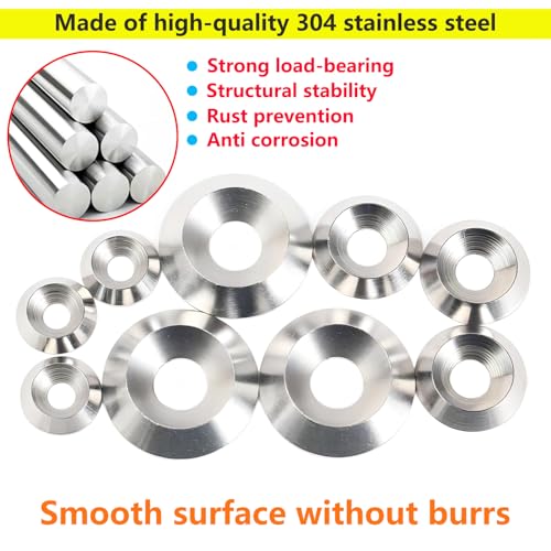 CTIA 20st Countersunk Head Rings Stainless Steel Countersunk Discs M4*16m m 5