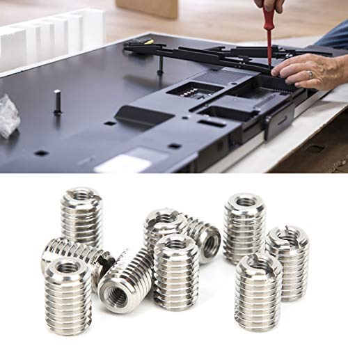 Thread Adapter M5 M10, Threaded Lock invoegt 10 stuks invoegen Nut Reducer Standaard Threaded Slot Repair Tool Roestvrij stalen Mouw Componenten 5