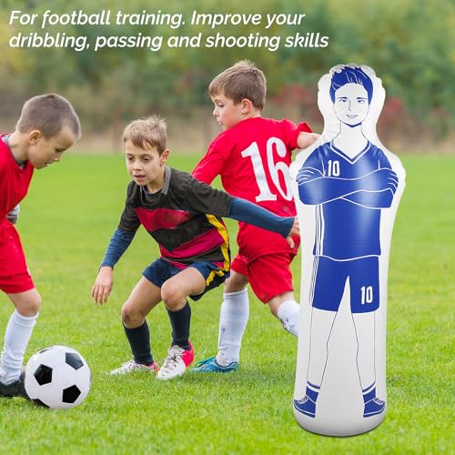 40x160cm Oefen Dummy Boksen Ponsen Dummy Opblaasbare Tumbling Training Mannequin voor boksen Outdoor Sport Voetbal praktijk 3