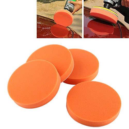 10st 6"(150mm) Inch Polijsten Pads/Buffing Sponge Was Voor Nettyer Auto Schuren Buffing Oranje