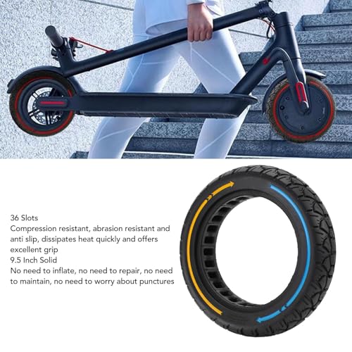 Elektrische Scooter vervanging wiel vaste band voor M365 230x50 met Anti slip Offroad Geen Inflatie vereist 4