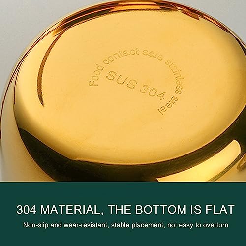 Gold Sugar Bowl Roestvrij staal Seizoen Condiment Pot Opslag Organisator met Lid Sugar Bowl voor het Seizoen van Zout Suiker Pepper Container (Goud) 4