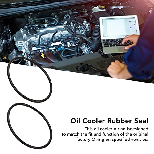 2 Stks Motoroliekoeler O Rubber Afdichtingen 91316 PE7 730 Vervanging voor accordeon 1991-1993 Synthesizers en Werkstations