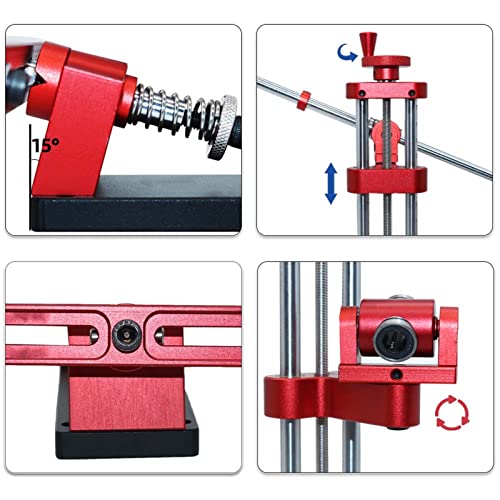 Verstelbare keuken Messlijper Kit Reversible Anti-rust Professional Chef mes slijpgereedschap 3