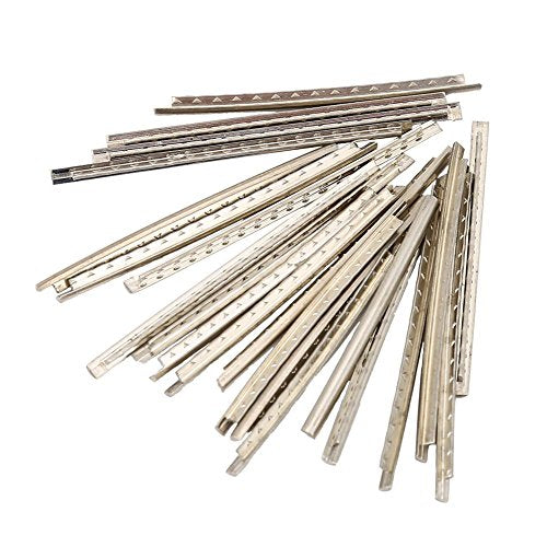 21Pcs Guitar Fret Wire, 2.7mm Electric Bass Guitar Fretwire Vervanging Accessoires