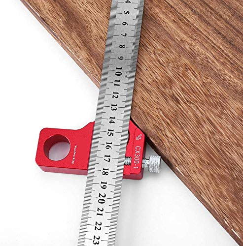 Verstelbare combinatie vierkante set houtbewerking schrijfliner 300mm draagbare rechte markering gereedschap 4