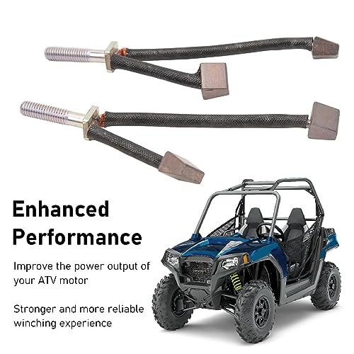 ATV Motor Carbon Brush Set - High Power voor snellere lieren - Compatibel met verschillende modellen - Ideaal voor ATV-liefhebbers en geliefden 5