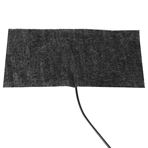 Riscaldamento Pad 5V USB riscaldatore elettrico Panno riscaldante Elemento riscaldante per vestiti Sedili Pet Warmer 35-45, 7.87 x 3.94 poligi Nero