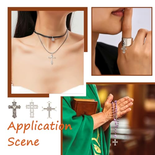 Tibetaanse Style Legering Charms Hangers voor armband ketting sieraden maken, Niet-precious Metaal, niet-edel metaal 5