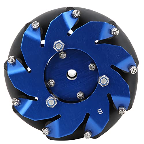 4" Mecanum Wiel links aluminium met wiel koppeling TPU rubber rollen industriële universele Robot Accessoires DIY Robot Project